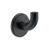 Delabie Coat hook, short model, Matte Black