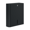 Delabie Paper towel dispenser, Matte Black