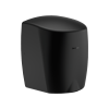 Delabie HIGHFLOW air pulse hand dryer, Matte Black