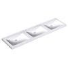 KWC Quadro Double Washbasin