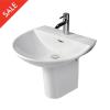 RA-RS2111HP55 - Reserva 550 Wall hung Basin And Shroud