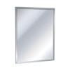 AS-0600 Inter-Lok Stainless Steel Framed Mirror