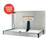 BR-100SS-R - MacDonald Stainless Steel Horizontal Baby Change Table