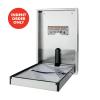 BR100-SSV - MacDonald Stainless Steel Vertical Baby Change Table