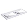 KWC Quadro Double Washbasin