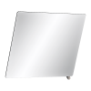 Delabie Adjustable Mirror With Tab Handle